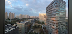 View from the Mariott Changfeng Park